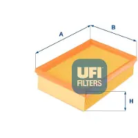 Ufi 30.609.00 Luchtfilter