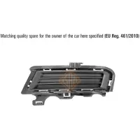 ISAM 0942717 Ventilatiegrille, bumper