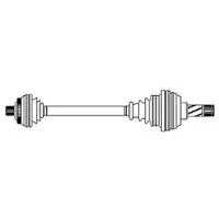 METELLI 17-0630 Aandrijfas