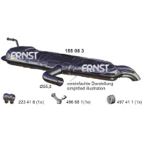 ERNST 155083 Einddemper