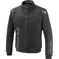 Ixon Pulsion Zwart Waterdichte Textiele Motorjas Maat L