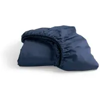 Cinderella hoeslaken standaard katoen 140x200cm navy (matrashoogte t/m 25 cm)