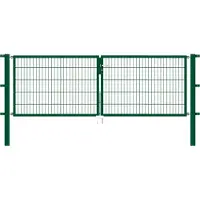 GAH Alberts Deur met dubbel hek Flexo 300 cm breedte (150 cm + 150 cm), in verschillende hoogten