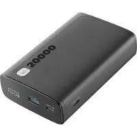Cellularline powerbank Elite 20000 zwart - 20000 mAh - 20W