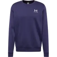 Under Armour Sportsweatshirt 'Essential' donkerlila / wit