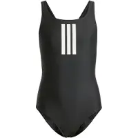 Adidas Sportieve badmode '3-Stripes Swimsuit' zwart / wit