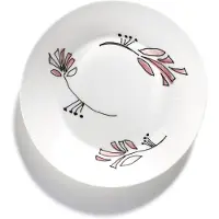 Serax Midnight Flowers Diep Bord S | Fiore Rosa