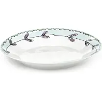 Serax Midnight Flowers Diep Bord L | Blossom Milk