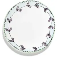 Serax Marni Midnight Flowers Blossom Milk plat bord D16cm roze / blauw