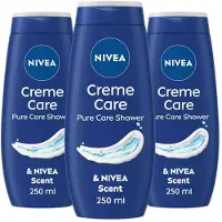 Nivea 3x Douchecrème Care 250 Ml