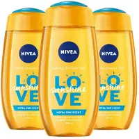 Nivea 3x Douchegel Love Sunshine 250 ml