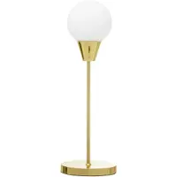 Bloomingville Tafellamp goud glas Ø19xH55 cm