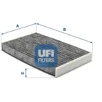 Ufi 54.319.00 Interieurfilter
