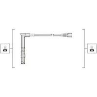 MAGNETI MARELLI 941319170100 Bougiekabels