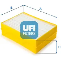 Ufi 30.980.00 Luchtfilter