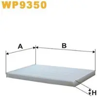 WIX FILTERS WP9350 Interieurfilter