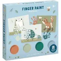 Adlibris vingerverf Forest Friends - complete set - cadeautip - creatief speelgoed