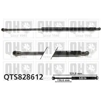 Quinton Hazell QTS828611 Gasveer achterklep