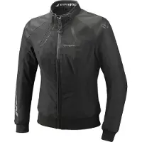 Ixon Siwa Lady Zwart Waterdichte Textiele Motorjas Maat L