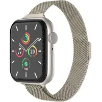 IMoshion Slim Milanees bandje voor de Apple Watch | 38/40/41/42 mm - Champagne