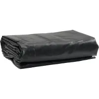 vidaXL Dekzeil 650 g/m² 1,5x2 m zwart