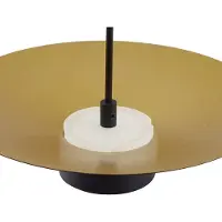 LINDBY Hanglamp Norvind, dimbaar, zwart, Woon-/ Eetkamer, metaal, Modern