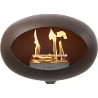 Le Feu Wall - Mocca/Stainless Steel - 48cm