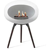 Le Feu Ground Wood - White/Black/Black - 45cm