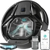 Lefant Comnox - M320 Robotstofzuiger - 6000Pa Zuigkracht - Met Dweilfunctie - 800ml Stofbak - 210 Minuten Looptijd - Tapijtdetectie - Wit