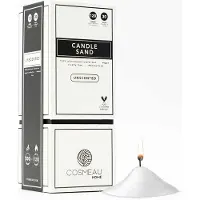 Cosmeau Zandkaars Vanille Geurkaars Sand Candle Candlesand 120 Branduren 100% Plantaardig Kaars