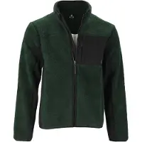 Whistler Funktionele fleece-jas 'Bear' donkergroen