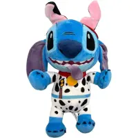 Simba - Pluche knuffel, Dalmatische stipfiguur Stitch, 25 cm | Officieel Disney-product