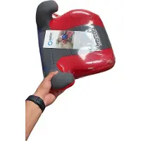 Sparco Zitverhoger F100KI Rood/grijs i-Size 125-150cm (ECE-R129/03) - Veilig en Comfortabel