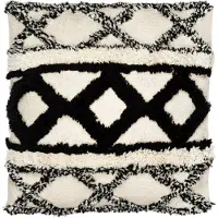 Sass & Belle Zwart met Ecru Sierkussen Scandi Boho -