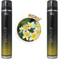 King 2X Monoï Luchtverfrisser zonder natte neerslag 750ml