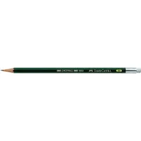 Faber-Castell potlood Faber-Castell 9000 HB met gum doos met 12 stuks