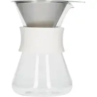 Hario glazen koffiezetapparaat wit