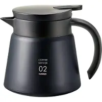 Hario Geïsoleerde Server V60-02 roestvrij staal 600 ml zwart