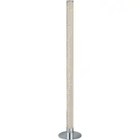 TRIO LED-vloerlamp - Chroomkleurig - Hoogte 104 cm - Acryl - Metaal - met RGB-kleurverandering