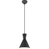 TRIO REALITY ENZO - Hanglamp - Zwart mat - excl. 1x E27 28W
