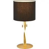 TRIO Tafellamp Nandor 62cm goud
