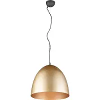 TRIO Gouden hanglamp Tilda Ø 40cm