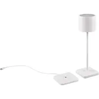 TRIO Oplaadbare tafellamp Fernandez wit