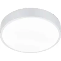 TRIO Witte plafonniere Waco Ø 31cm