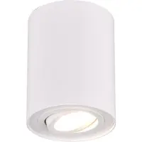 TRIO Led opbouwspot | Rond | Cookie | Wit | GU10 fitting | Ø 96mm
