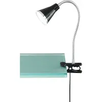 TRIO REALITY ARRAS - Klemlamp - Zwart - incl. 1x SMD 4W