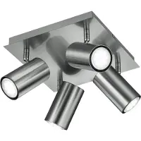 TRIO MARLEY - Spot - Nikkel mat - excl. 4x GU10 3W