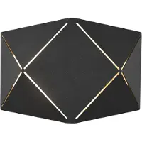 TRIO Design wandspot Zandor zwart 223510132