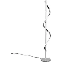 TRIO Staande vloerlamp Isabel 120cm hoog chroom