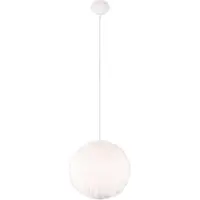 TRIO Stoffen hanglamp Furry crème Ø 35cm